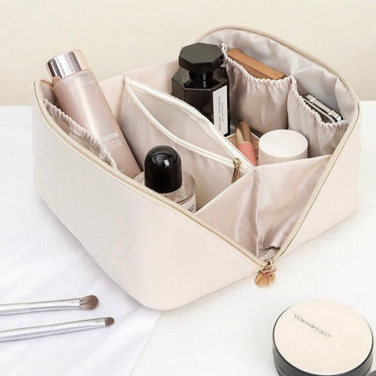 PU Leather Makeup Travel Bag