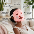 OL'SKIN 7-Color Silicone LED Face Mask